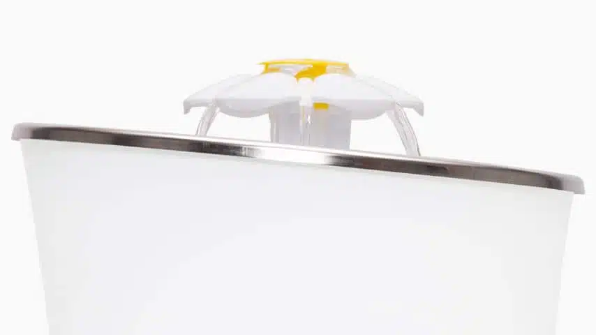 Catit Pixi Fantana Stainless Steel Flower cu Led pentru Pisici 3 L [8]