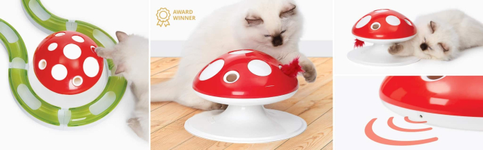 Catit Pixi Jucarie Dinamica Senses Mushroom pentru Pisici [2]
