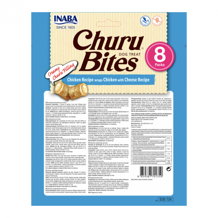 Churu Bites Recompense pentru Caini cu Pui si Branza [2]