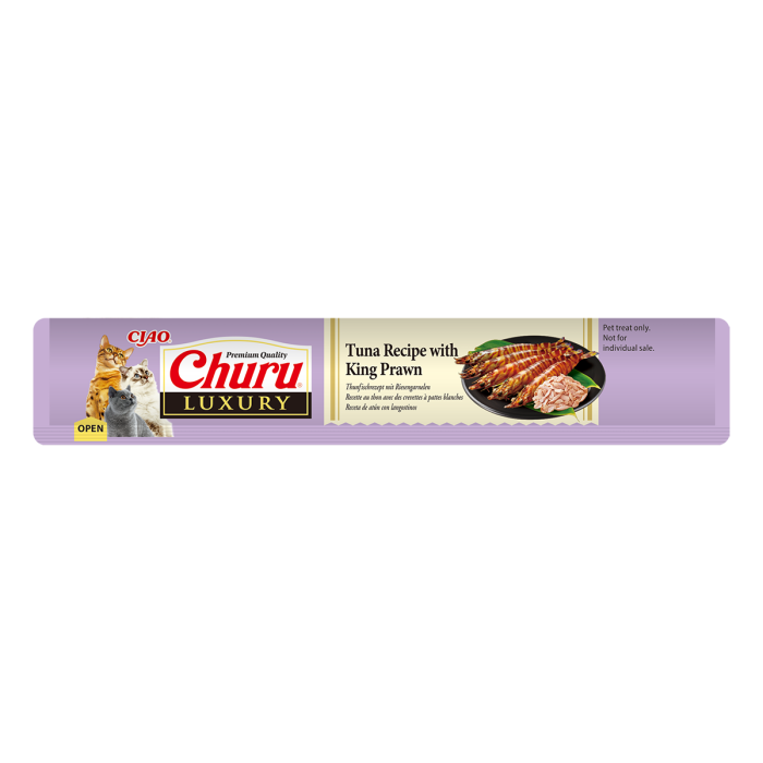 Churu Luxury Recompensa Cremoasa Reteta cu Ton si Kreveti King [3]