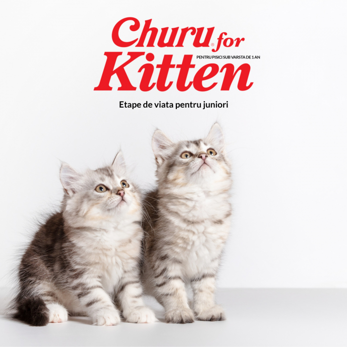 Churu Recompensa Cremoasa Kitten cu Ton [5]