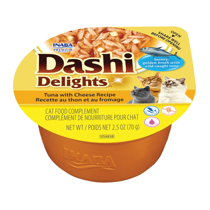 Ciao Dashi Delights pentru pisici cu Ton si Branza [1]