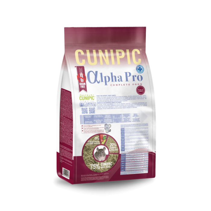 Cunipic Alpha Pro Hrana pentru Chinchilla 500 Gr [2]