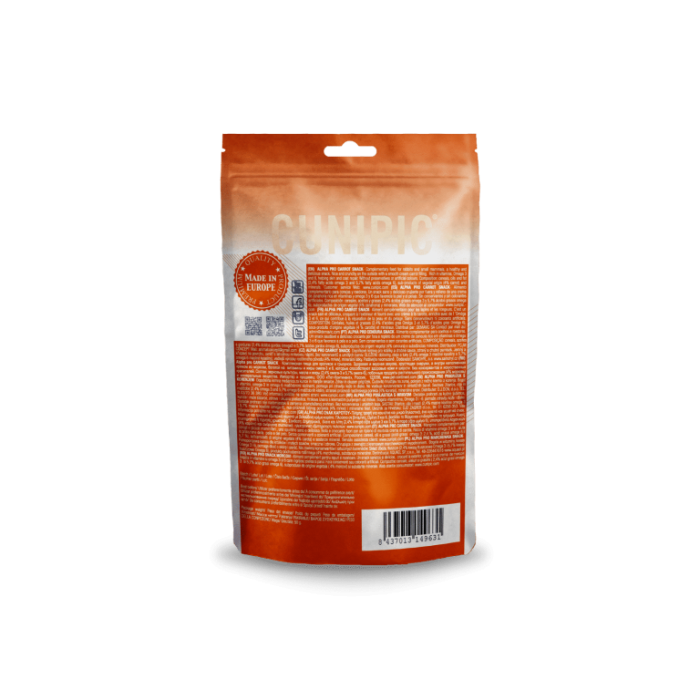 Cunipic Alpha Pro Snack cu Morcovi pentru Rozatoare 50 Gr [2]
