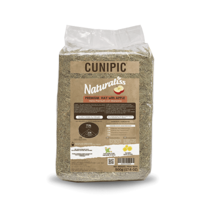 Cunipic Naturaliss Fan cu Mere pentru Rozatoare 500 Gr [2]