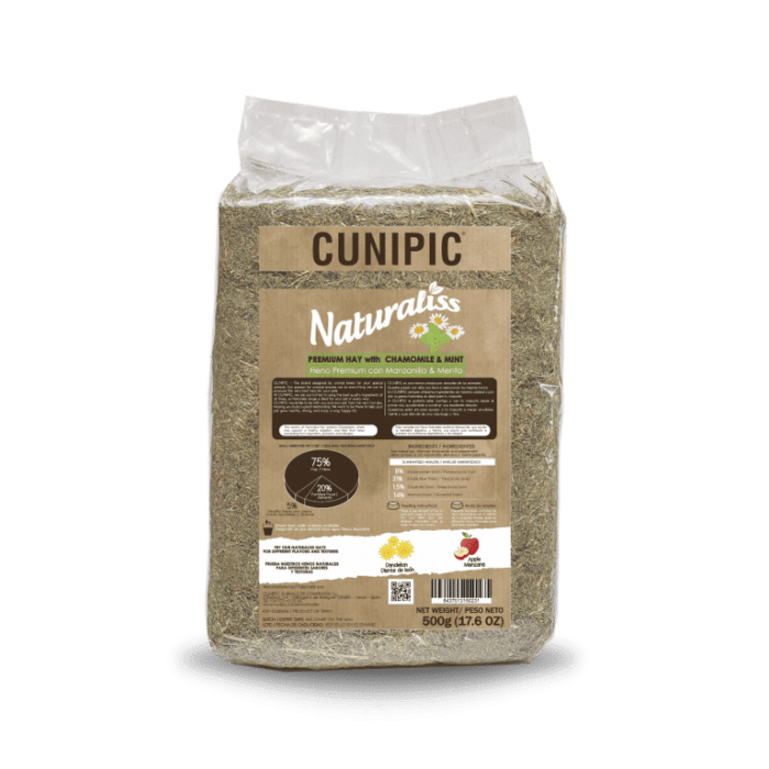 Cunipic Naturaliss Fan cu Musetel si Menta pentru Rozatoare 500 Gr [2]