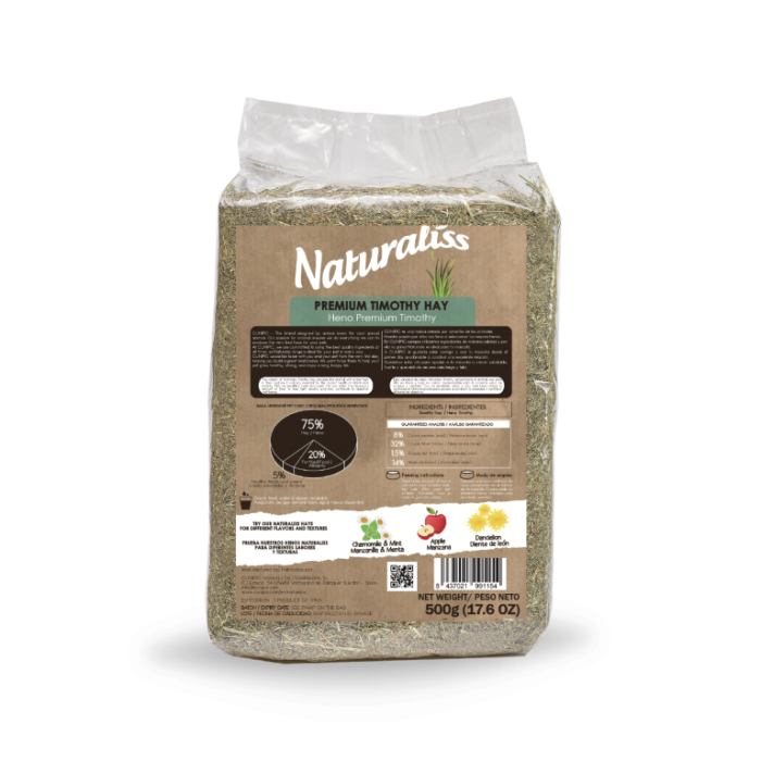 Cunipic Naturaliss Timothy Fan pentru Rozatoare 500 Gr [2]