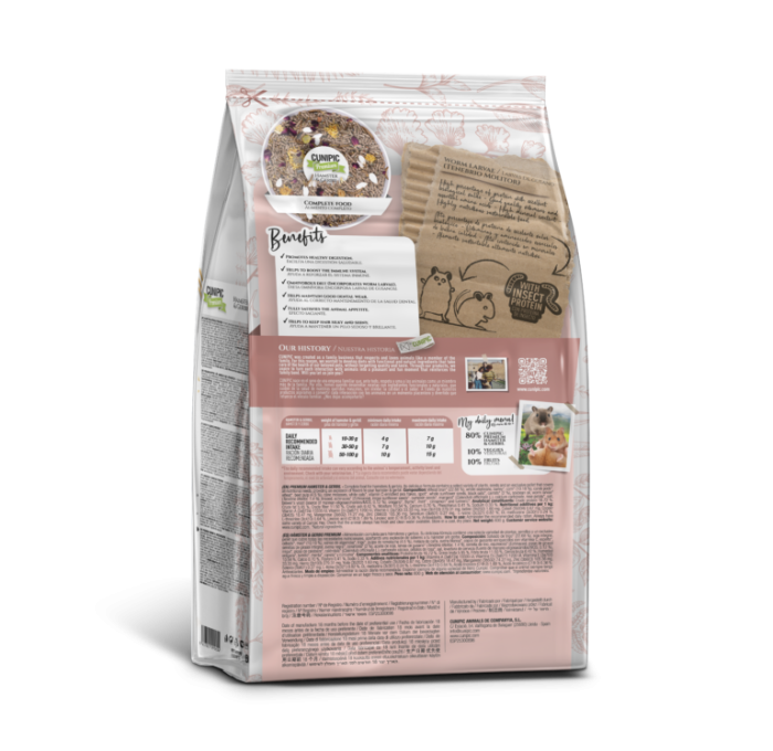 Cunipic Premium Line Hrana pentru Hamsteri si Gerbili 600 Gr [2]