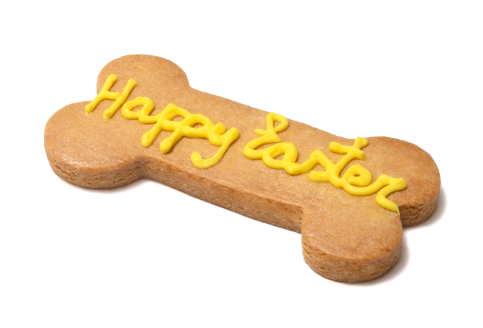 Doggyebag Happy Easter Biscuit Artizanal in Forma de Os pentru Caini 30 Gr [2]