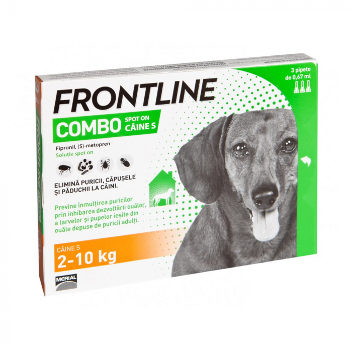Frontline Combo Pipeta Antiparazitara Caine 3 Pipete [1]