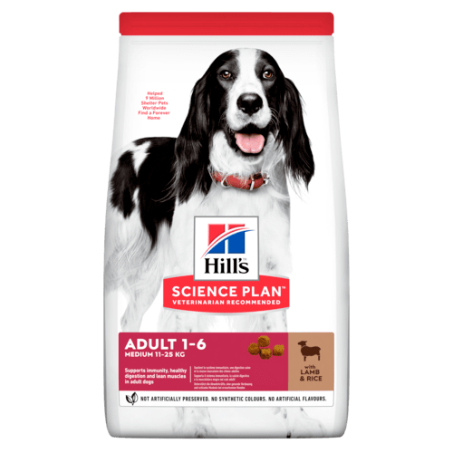 Hill's Science Canine Adult Medium with Lamb&Rice [1]