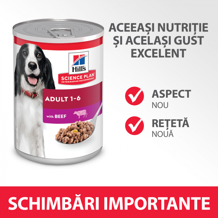 Hill's Science Canine Adult with Beef Can [3]