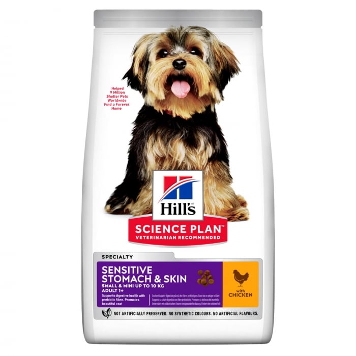 Hill's Science Plan Adult Small and Mini Sensitive Stomach and Skin Chicken [1]
