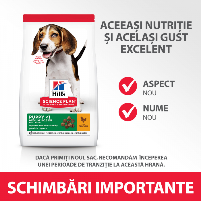 Hill's Science Plan Puppy Medium Chicken [6]