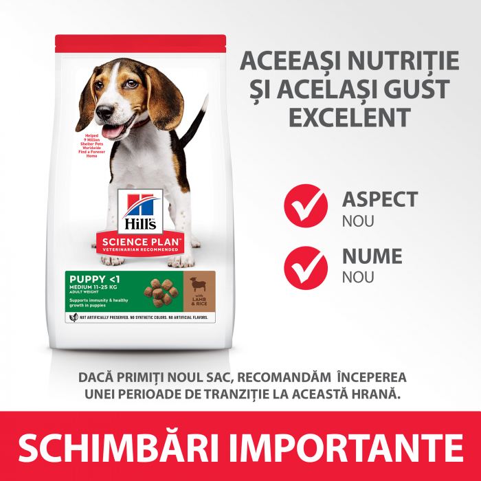 Hill's Science Plan Puppy Medium Lamb and Rice [7]