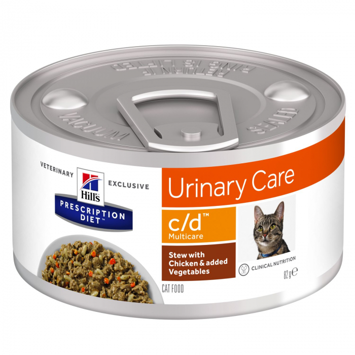 Hills PD Feline C/D Chicken and Vegetable Stew Can [1]