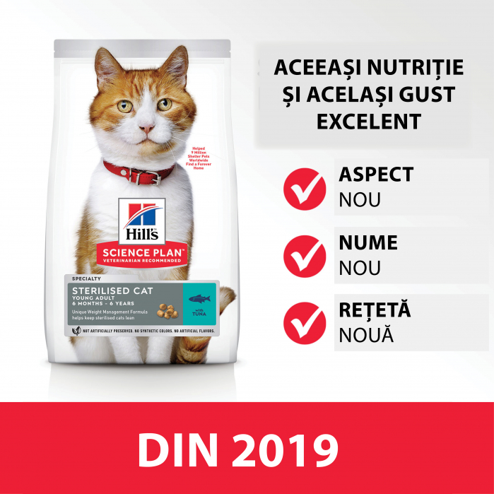 Hills SP Feline Young Adult Sterilised Tuna 3 Kg [3]