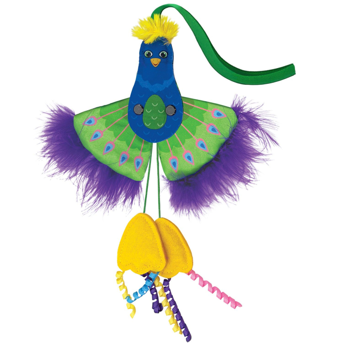 Hunter Jucarie Kong Connects Peacock 45 Cm pentru Pisici [2]
