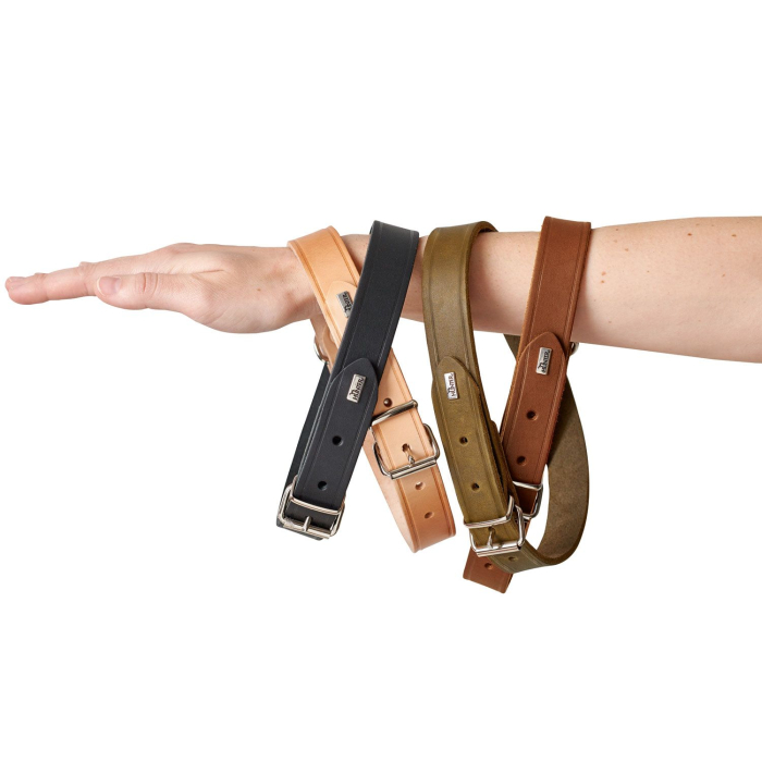 Hunter Zgarda Aalborg din Piele Naturala XS 32 Cm [3]