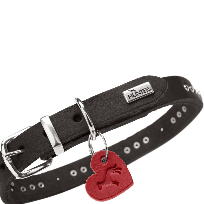 Hunter Zgarda Aalborg Hearts din Piele Naturala XXS-XS 27 Cm [3]