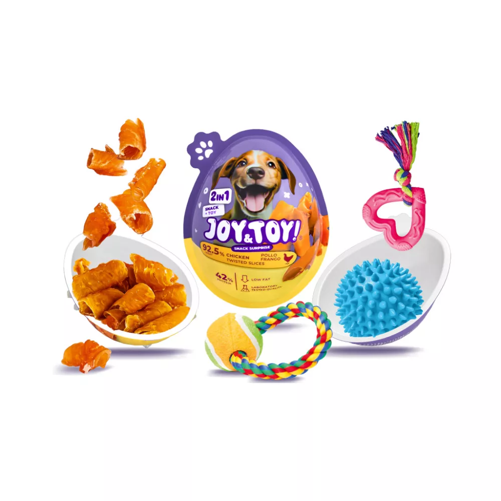 Joy&Toy Ou Surpriza cu Jucarie si Recompense pentru Caini [2]