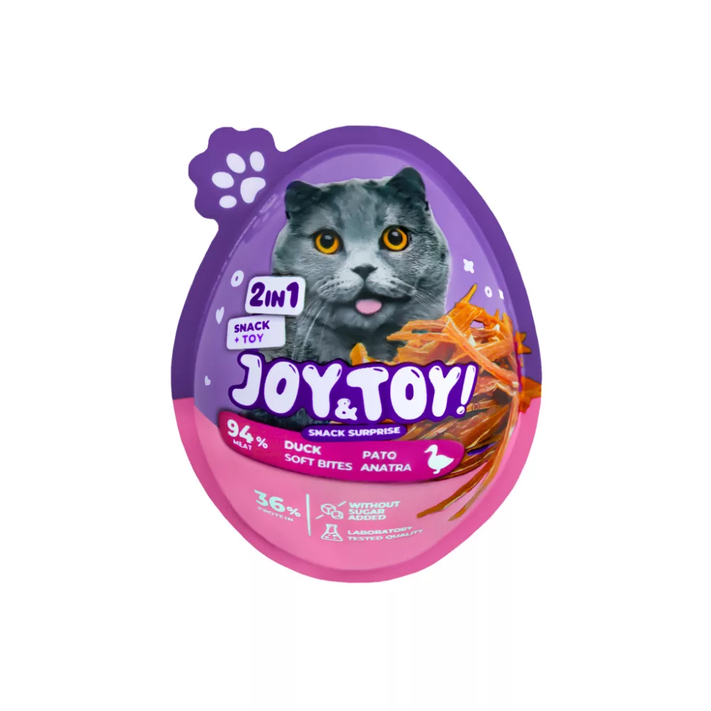 Joy&Toy Ou Surpriza cu Jucarie si Recompense pentru Pisici [2]