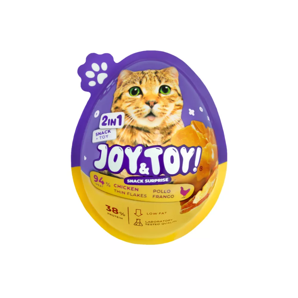 Joy&Toy Ou Surpriza cu Jucarie si Recompense pentru Pisici [3]