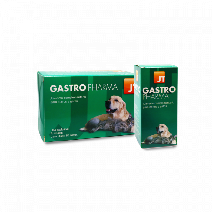 JT Gastro Pharma Protectie Gastrica pentru Caini si Pisici 60 de Tablete [2]