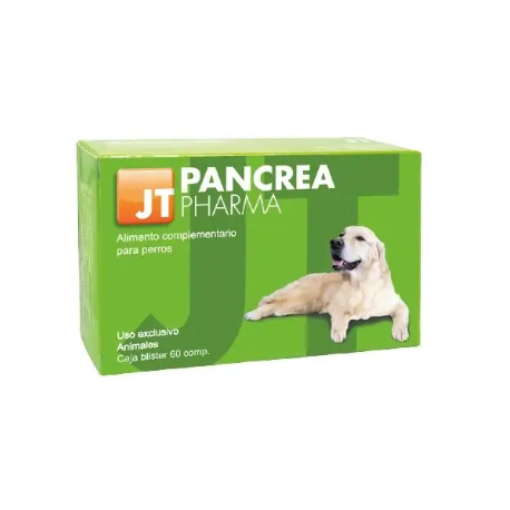 JT Pancrea Pharma pentru Sustinerea Digestiva la Caini 60 Tablete [1]