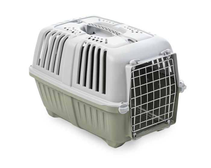 Leopet Cusca Transport Pratiko cu Usa Metalica 55x36x36 Cm [4]
