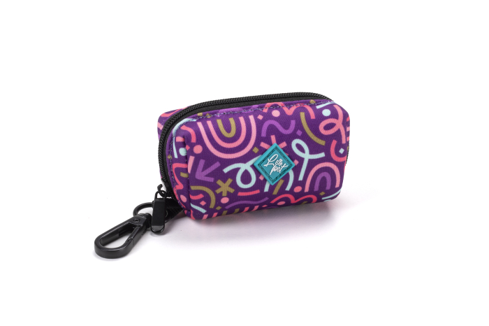 Leopet Dispenser din Neopren pentru Pungi Igienice Kaleido Patterns [3]