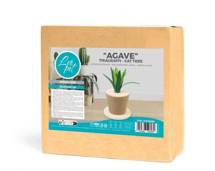 Leopet Sisal Agave 30*30*40 H [2]