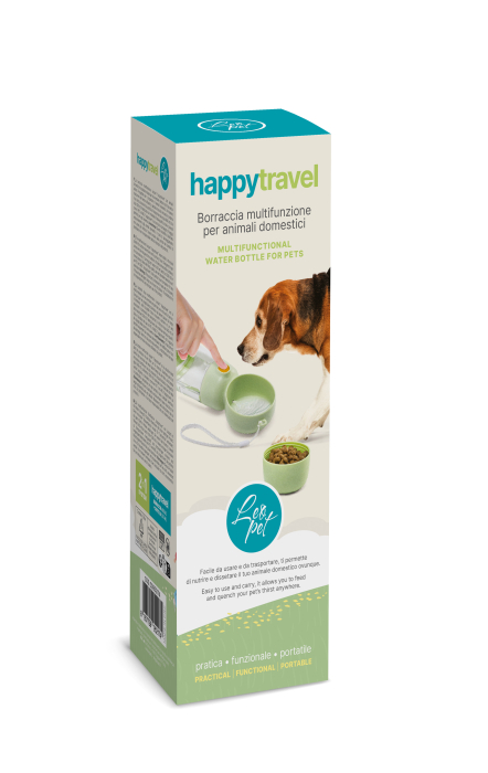 Leopet Sticla Multifunctionala pentru Apa si Hrana Happy Travel [4]