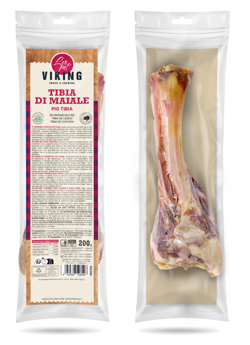 Leopet Viking Barf Pork Shank pentru Caini 200 Gr [2]