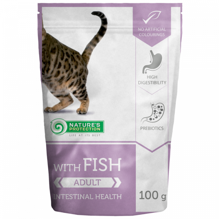 Nature's Protection Cat Intestinal Health Fish 100 G [1]