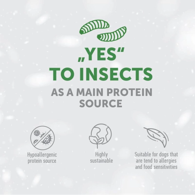 Nature's Protection Gustari Pentru Sustinerea Igienei Orale cu Insecte pentru Adult Blana Alba 150 g [3]