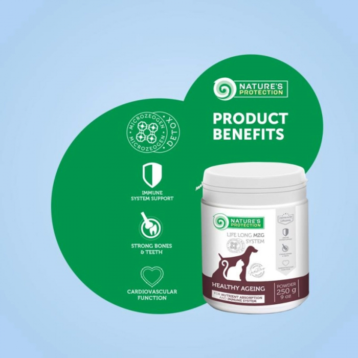 Nature's Protection Healthy Ageing Formula, for Senior Dogs and Cats Joints & Bones [5]