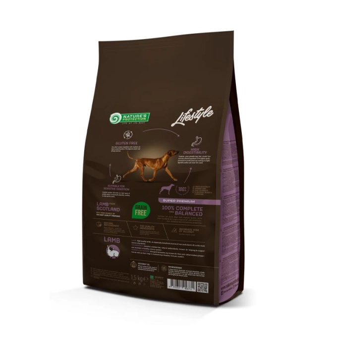 Nature's Protection Lifestyle Grain Free Adult All Breed cu Miel [2]
