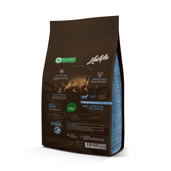 Nature's Protection Lifestyle Grain Free Sterilised Cat with White Fish [2]