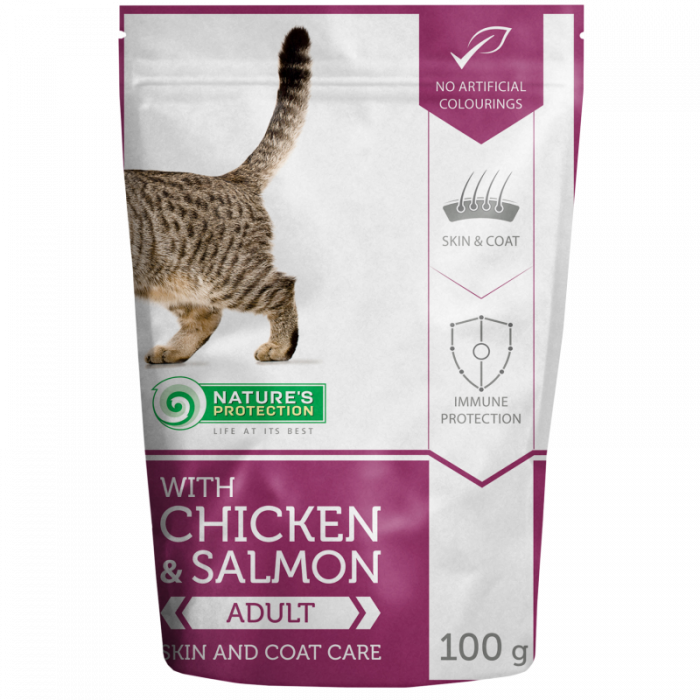 Nature's Protection Skin and Coat Chicken&Salmon 100 G [1]