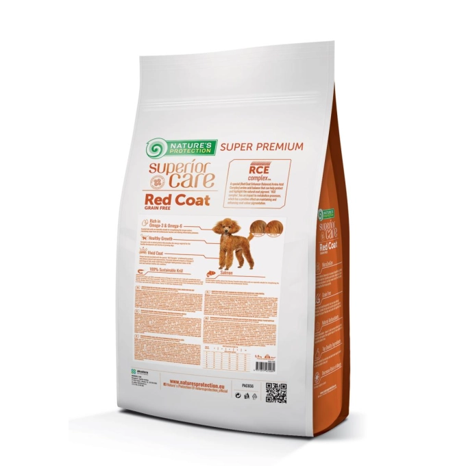 Nature's Protection SC Red Coat Grain Free Salmon Junior Small&Mini Breeds [2]
