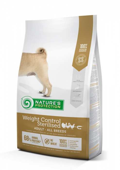 Nature's Protection Dog Adult Weight Control Sterilised 12 Kg [1]