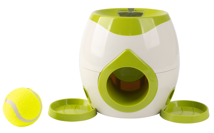 Pawise Ball Launcher Food Feeder Dispenser Recompense [4]