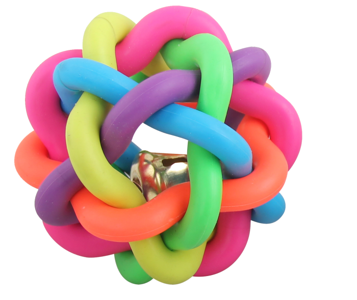 Pawise Rainbow World Minge cu Clopotel pentru Caini [2]