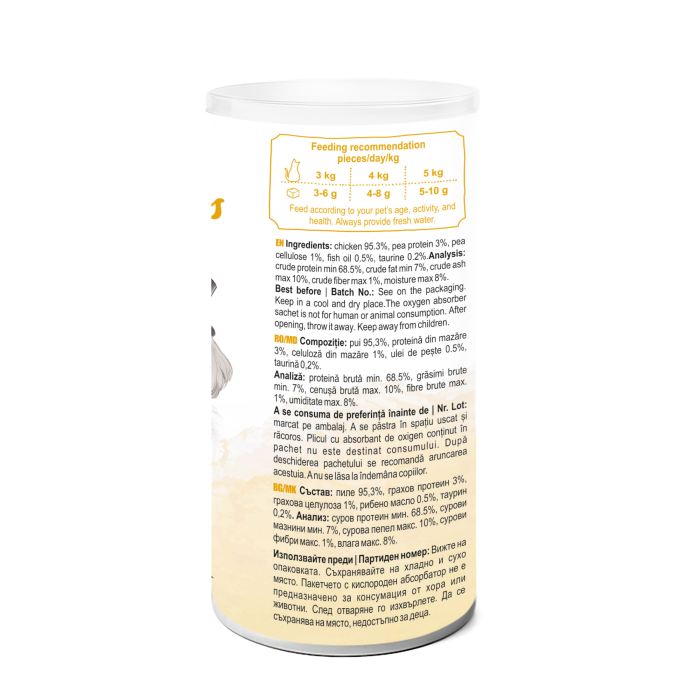 Pet’s Dessert Recompense Picky Bites Fitness Cuburi de Pui [3]