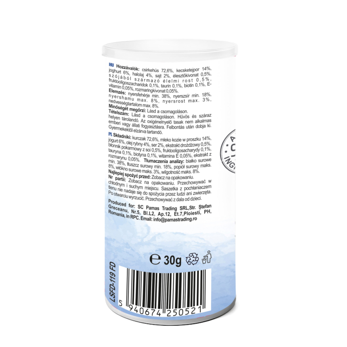 Pet’s Dessert Recompense Picky Bites Skin and Coat cu Pui si Ulei de Peste [4]