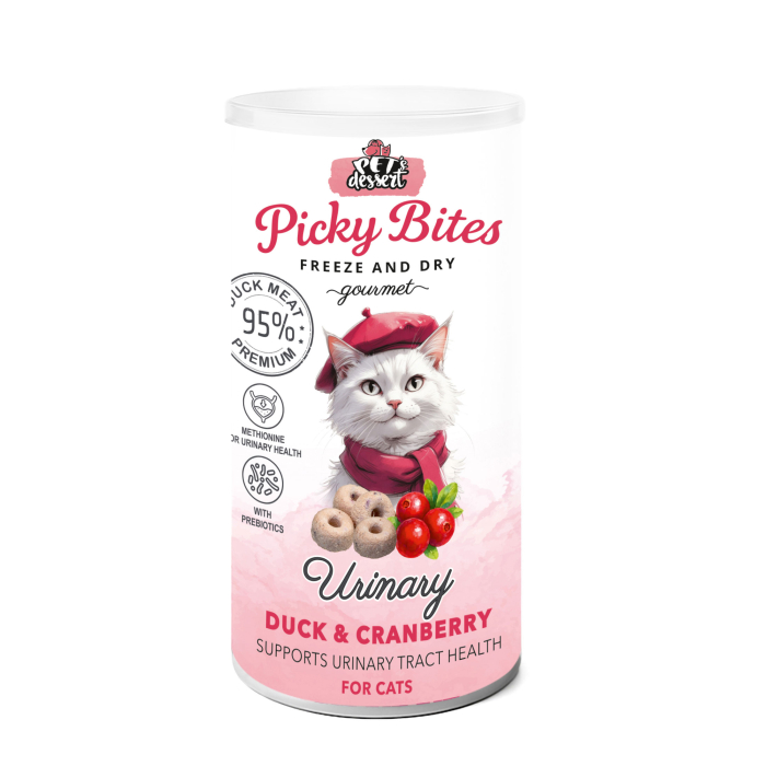 Pet’s Dessert Recompense Picky Bites Urinary cu Rata si Merisoare [2]