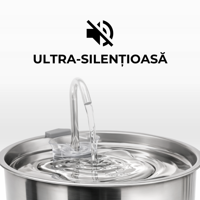 Petson Fantana AquaPet Steel pentru Caini si Pisici [5]