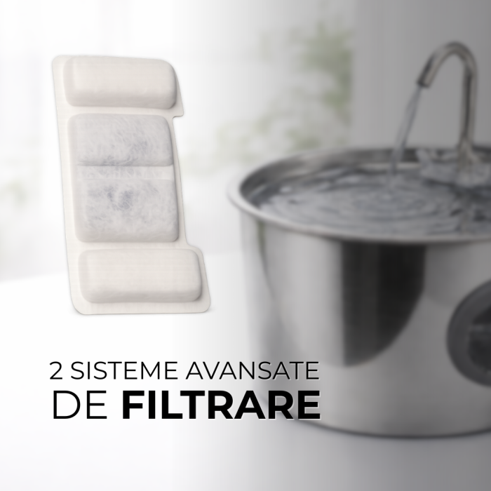 Petson Filtre de Schimb pentru Fantana AquaPet Steel [2]