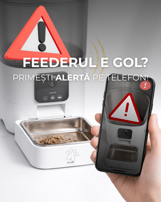 Petson PetFeeder Inteligent Automat pentru Caini/Pisici [4]